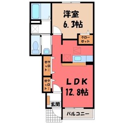 リュエル･2の物件間取画像